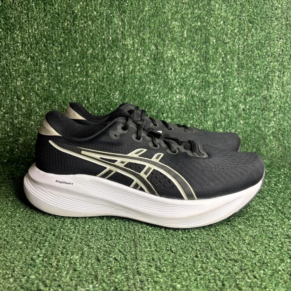 Asics GEL-Excite 11 Mesh Breathable Athletic Running Shoes Black Womens 10‎ Wide